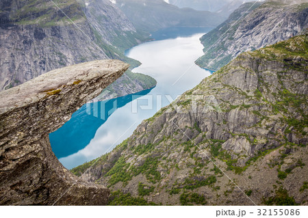 Norway Mountain Trolltunga Odda Fjord Norge Hiking 32155086