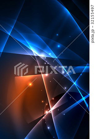 Vector polar lights concept background 32155497