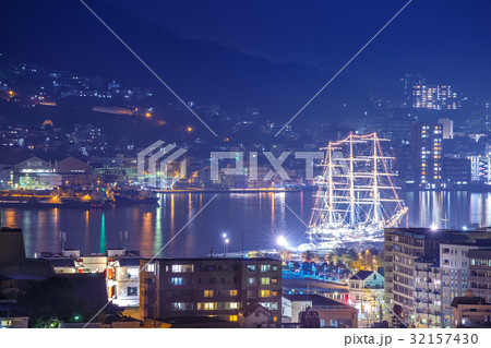 長崎の夜景 32157430