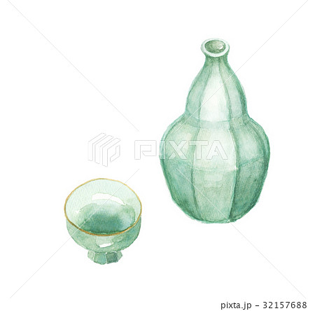 酒器と盃 32157688