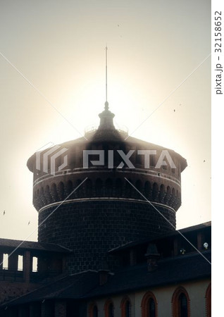 Sforza Castle watch tower 32158652