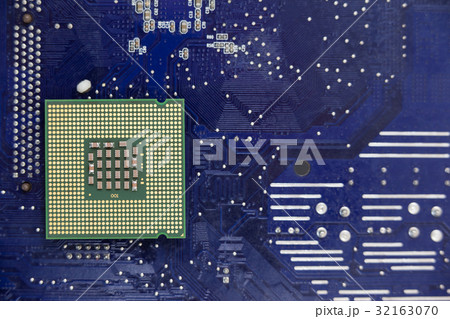 Close-up of a motherboard Close-up of a motherboard 32163070