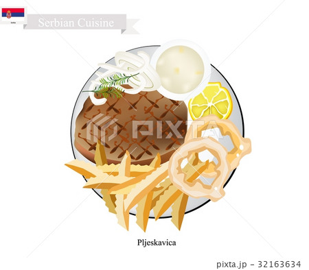 Pljeskavica or Meat Patties, The National Dish 32163634