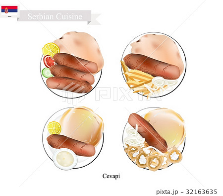 Cevapi or Cevapcici, The National Dish of Serbia 32163635