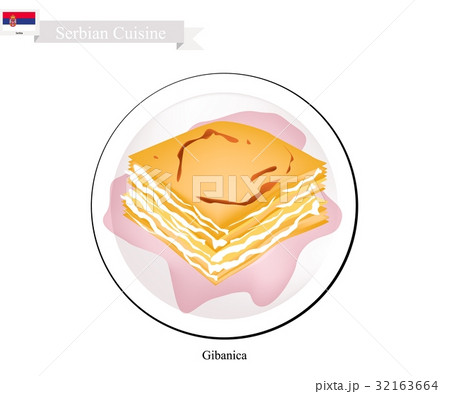 Gibanica or Cheese Pie, Popular Dessert of Serbia 32163664