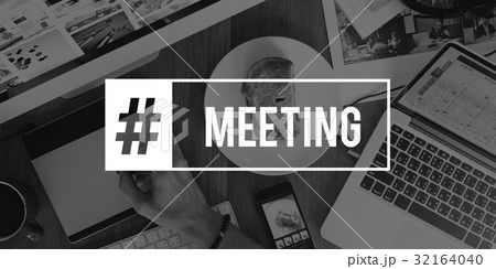 Meeting Business Colleagues Brainstorm Word 32164040