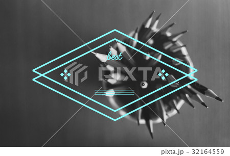 Badge Banner Diamond Frame Blank Copy Space Badge Banner Diamond Frame Blank Copy Space 32164559