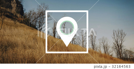 Distance Marker GPS Global Positioning System 32164563