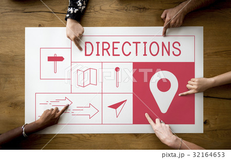 Map Direction Pin Tag Location Journey Map Direction Pin Tag Location Journey 32164653