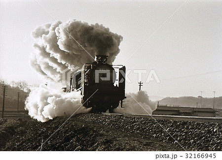 D60牽引貨物列車 昭和43年 磐越東線 福島県 D60牽引貨物列車 昭和43年 磐越東線 福島県 32166945