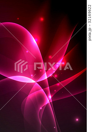 Smoky glowing waves in the dark 32169622