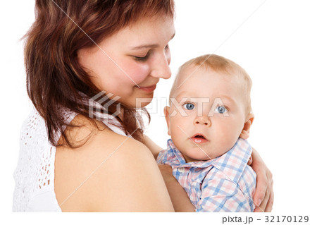 Mother and son 32170129