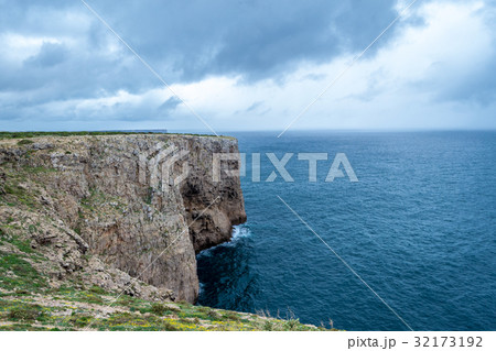 Cliffs by Saint Vincent Cape (Portugal) 32173192