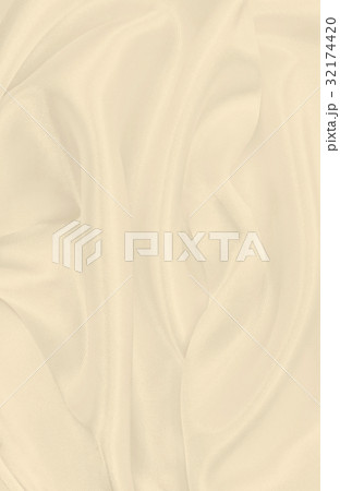Smooth elegant golden silk or satin luxury cloth 32174420