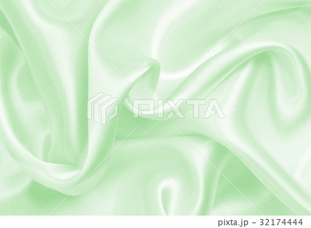 Smooth elegant green silk or satin cloth texture Smooth elegant green silk or satin cloth texture 32174444