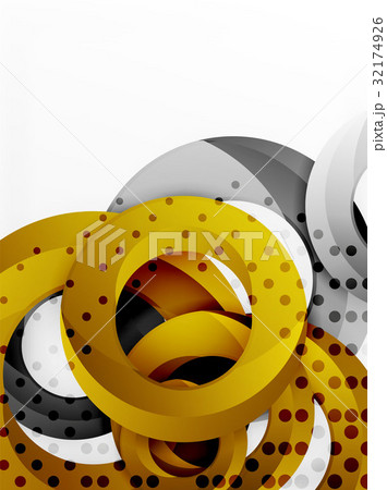 Circle background design 32174926