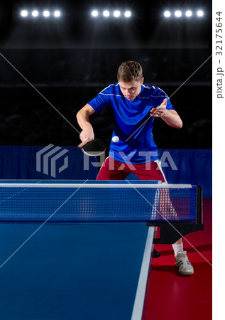 Young table tennis player 32175644