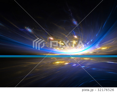 Shining fantastic horizon to the other world Shining fantastic horizon to the other world 32176526