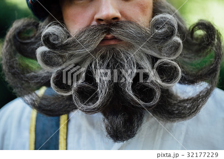 Handsome portrait of a brave Scot with a amazing 32177229