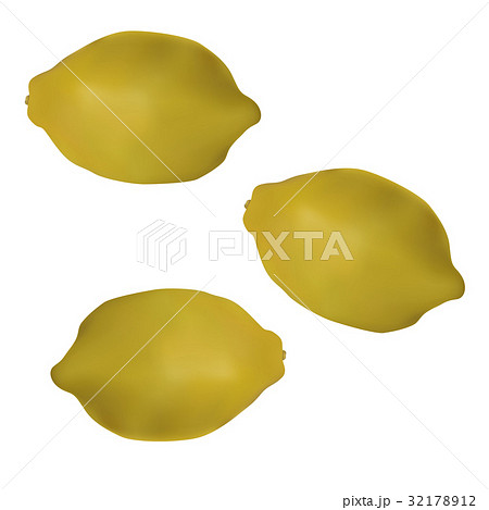 Different  lemon on an isolated background. 32178912