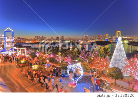お台場のイルミネーション お台場のイルミネーション 32180320