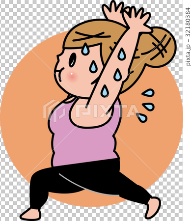 熱瑜伽飲食課女性 熱瑜伽飲食課女性 32180384