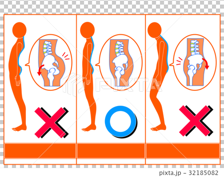 Comparison of distortion of pelvis (anterior tilt / normal / posterior tilt) Orange 2 32185082