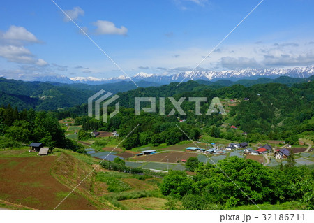 北アルプス　小川村 32186711