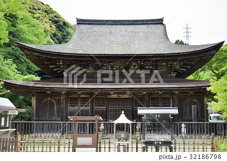 国宝　功山寺　仏殿　城下町長府 32186798
