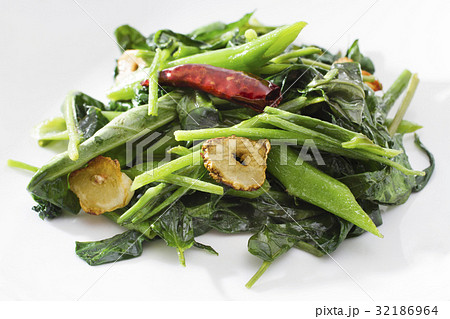 空芯菜炒め 空芯菜炒め 32186964