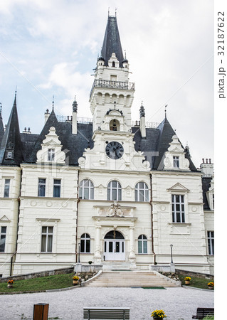 Budmerice castle in Slovak republic, architectural 32187622
