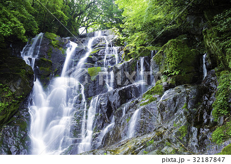 美しい白糸の滝（福岡県糸島市） 32187847