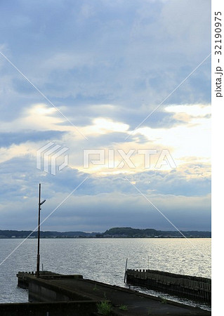 茨城　霞ヶ浦風景 32190975