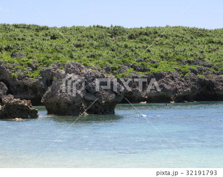 海(伊良部島 中の島海岸) 海(伊良部島 中の島海岸) 32191793