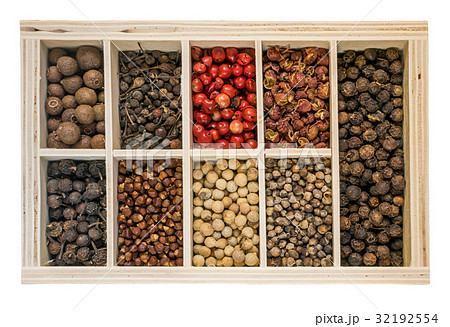 Pepper Seeds or Peppercorns 32192554