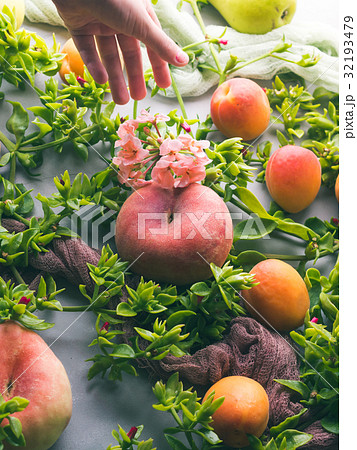 Fresh summer fruit concept still life Fresh summer fruit concept still life 32193479