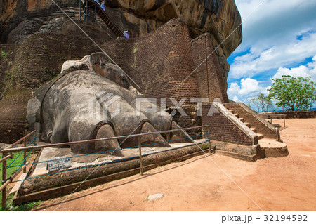 Sigiriya Lion Rock Fortress in Sri Lanka 32194592