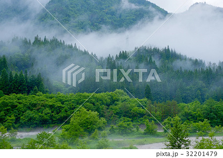 奥飛騨の風景 32201479