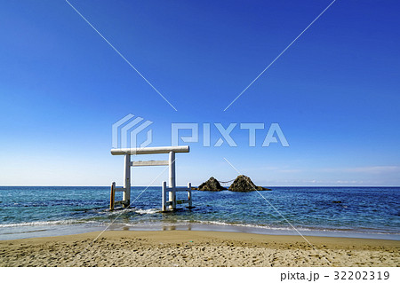 桜井二見ヶ浦　夫婦岩 32202319