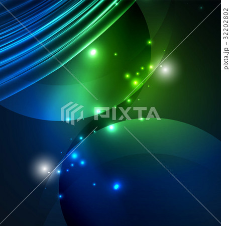 Glowing futuristic lines 32202802
