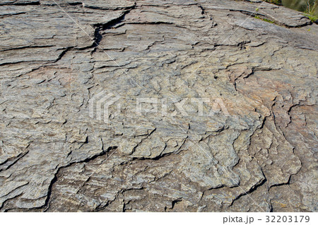 長瀞岩畳の岩肌　a 32203179
