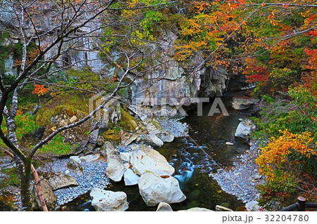 磊々峡の紅葉 磊々峡の紅葉 32204780
