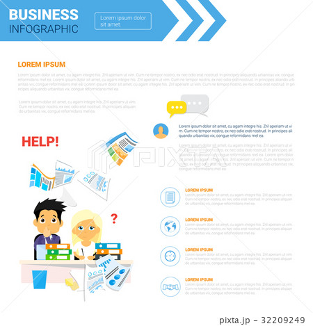 Business Infographics Set Copy Space For Business Infographics Set Copy Space For 32209249