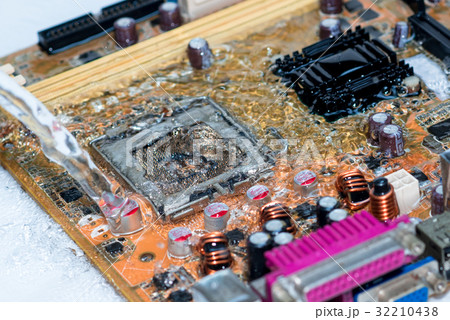 Abstract, close up of Electronic Technology Abstract, close up of Electronic Technology 32210438