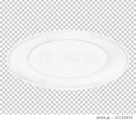 Plate Dish White Illustration Stock Illustration