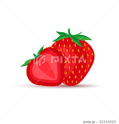 Strawberry fruit icon 32214325