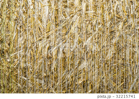 pattern closeup Natural texture of straw bale of 32215741