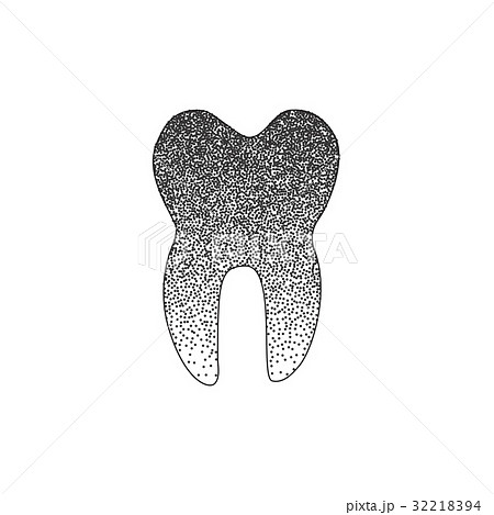 Black Tooth Icon Black Tooth Icon 32218394