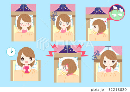 woman with insomnia 32218820