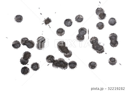 Abstract black ink splash Abstract black ink splash 32219282